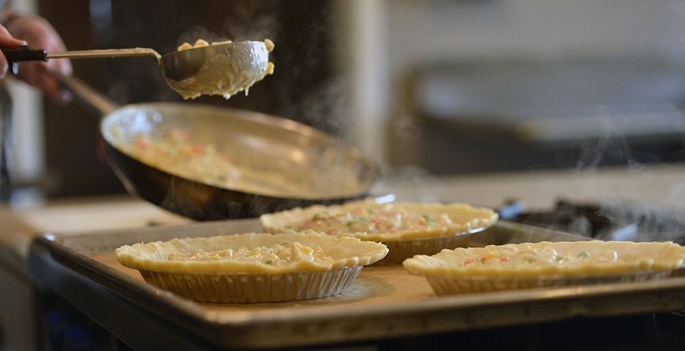 Chicken pot pies